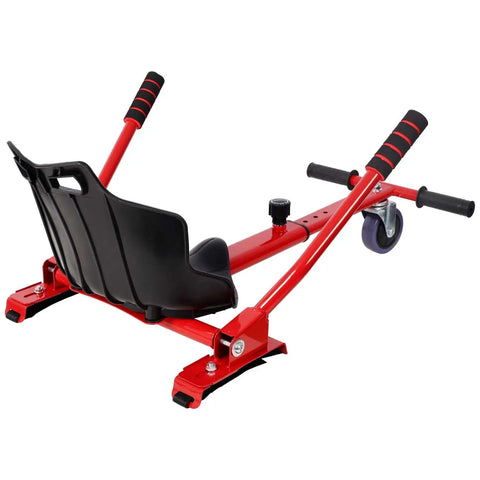 Go Kart Seat Attachment For Self Balancing Scooters Fits 6.5 Inch 8 Inch 10 Inch Adjustable Frame Drift Trike Kit With 360 Swivel Wheel