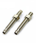 TRC08 1.5DN M8 Connector Small Motion Sensor Photoelectric Sensor With Compact Build Plug In No Fuss Setup Reliable Detection For Conveyors Robotics Automation And Industrial Machines, two metal sensors