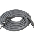 Crush Proof Central Vacuum Hose With Swivel Handle, 30 Feet, Durable Vinyl Reinforced Construction, Low Voltage Design, coiled view