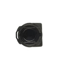 Slick Badass NW12 Coolant Hose Connector For BMW VW Audi, top view of barbed adapter, 16mm ID to 10mm ID fitting
