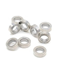 Dope Set Of 10 MR106ZZ Miniature Ball Bearings 6x10x3mm ABEC 9 High Speed Bearings For RC Cars And Motors shown on white background