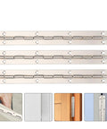 Heavy Duty 180 Degree Concealed Door Hinges Set 3 Pack For Cabinets And Furniture Smooth Quiet Rotation Easy To Install Replaces Old Or Damaged Hinges Beefy Iron Hardware For Wood Boxes And Cabinets displayed in different views.