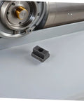 Heavy Duty 6 Piece T Slot Clamping Nuts Set Rock Solid High Strength T Nuts For T Slot Rails close-up of clamping nut on work surface.