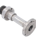 Heavy Duty Lathe Spindle Double Chuck Replacement Part For WM-210 MX-210 Mini Lathes, No. 45 steel, close-up view