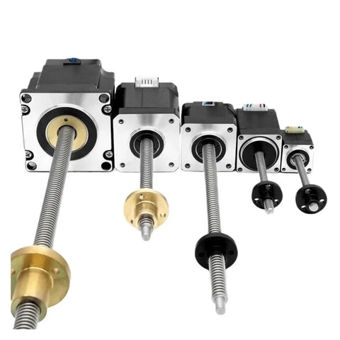 Badass Hybrid Micro Leadscrew Stepper Motor Delivers Kickass 45n Torque And Tight Pixel Perfect Positioning For Serious Botting And Automation Crafts Featuring Robust Coils For Silent Cool Operation On Fast Prototyping And Hobby Boards