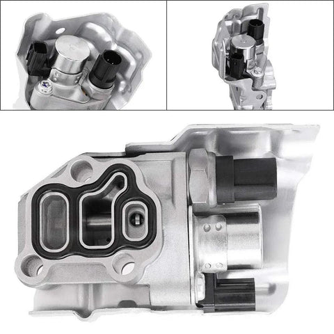 VTEC Solenoid Spool Valve With Timing Oil Pressure Switch And Gasket Drop-In Replacement for Honda/Acura close-up view