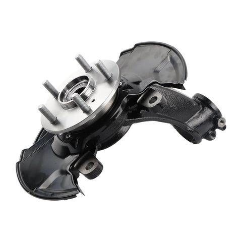 Front Right Steering Knuckle And Wheel Bearing Hub Assembly For 2017 2023 Honda CR-V Passenger Side Replacement 686424 Built Tough OE Style Fit For Easy Install And Long Lasting Performance, showing metal components and mounting parts.