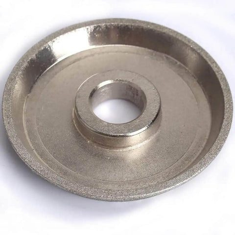 Pro Grade Diamond Grinding Wheel 3 Inch 78mm Circle Cutter For Carbide Metal Tungsten Steel Milling Cutters Sharpener, side view