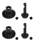 Beefed Up Metal Front And Rear Axle Gears For RC Cars Fits WPL 1 16 B16 B24 B36 C14 C24 MN Models D90 D91 D99 MN99S JJRC Q65