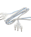 Clear Epee Body Cord For Fencing Multi Function Wire showing transparent plugs and durable cable for outdoor sports
