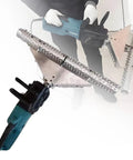 Pro Grade Foam Planer For Spray Foam Insulation Trimming, heavy duty cutter with serrated edge for smooth wall finishing.