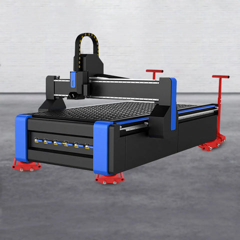 Four Piece Heavy Duty Machinery Skate Dollies Built For 13200 Lbs Loads With Sturdy PU Tires For Smooth Gear Haulin And Easy Warehouse Moves Without Breaking A Sweat On Your Shop Floor In Red on a workshop floor.