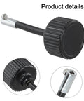 Astronomical Telescope Trimmer Lever Rod With Anti Slip Hand Wheel And Safety Lock Rugged Aluminum Alloy Build For No Nonsense Fine Focus