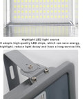 JUDYSSY 150-800W Led Flood Light Outdoor showing LED light chips and 180-degree swivel bracket design for enhanced lighting.