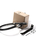 Heavy Duty 1/8 Inch Flexible Shaft Grinding Attachment For Wood Lathes, connector, hose, and mounting hardware components.