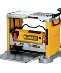 Heavy Duty 12.5 Inch Benchtop Wood Thickness Planer Packing A Beefy 15 Amp Motor And Triple Cutter Head That Shaves Hardwood Like Butter For Flawless Furniture Crafting Projects Daily in a compact design.