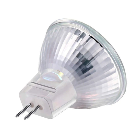 MR11 12V Halogen Spotlight Bulb with GU4 Bi-Pin Base and Glass Cover