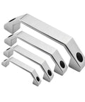 Heavy Duty Solid 304 Stainless Steel Cabinet Pull Handles For Drawers And Doors, 4 Sizes Available, Satin Nickel Finish