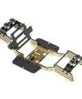 Carbon Fiber Chassis Kit For SCX24 With 7 Degree Angled Skid And Low Center Of Gravity LCG Upgrade For Axial SCX24 C10 JLU Bronco Deadbolt
