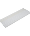 17 Inch Scraper Blade Set Of Ten For Soft Serve Machines Replacement Blades Durable Stainless Steel For Commercial Kitchens And Easy Maintenance For Daily Use In Cafes Diners Ice Cream Shops Wear Resistant Preseasoned Blades polymer scraper blades