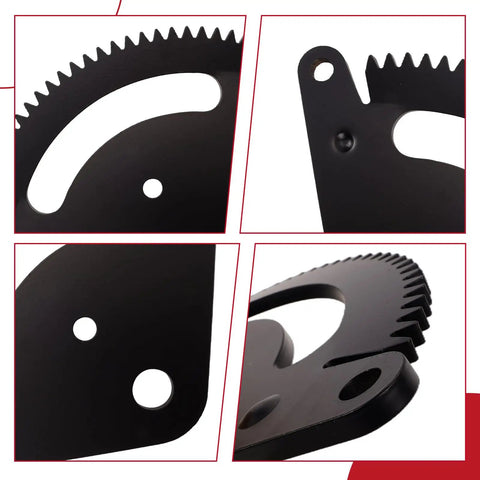 Close-up view of Steering Sector Pinion Gear Rebuild Kit For John Deere Lawn Tractors L100 L105 L107 L110 L118 L108 L111 G110