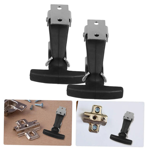 Beefy Stainless Steel Engine Hood Latch Kit with Rubber T Handle Easy Install for Car Hood Catch Replacement Durable Rust Resistant