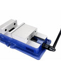 Top Shelf Badass 4 Inch Precision Milling Vise For Cnc And Drill Press with cast iron base and precision slide.