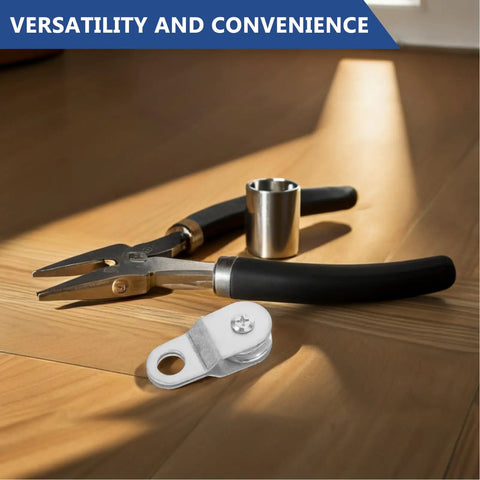 12 Pack Single Pulley Block Wheel Bearings For 6mm Rope, Cable Pulley Roller With Swivel Bearing And Rope Guide For Lifting And Load Applications, Durable Aluminum Construction, Easy Install, Heavy Duty Performance, aluminum pulley on table