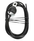 5mm Steel Pulley Cable with Ball Stopper for Gym Equipment Replacement, Heavy Duty 220lb Load Bearing, coiled wire rope