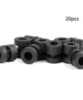 M3 Damping Balls For FPV F4 Flight Controllers, Anti Vibration Damper Washers, 20 Pack, Black, for RC Models