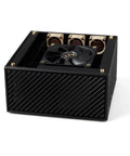 Front view of Mini CNC Aluminum ITX PC Case For Low Profile GPUs Quiet High Airflow Durable Aluminum Alloy Frame Compact Workstation.