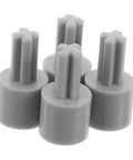 Four Pack Motor Adapter Wheel Connectors For Cross Shaft Coupling And Shaft Adapter Dope Toy Car Accessories For DIY Robotics