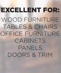 Clean Sweep Wood Polish And Cleaning Wipes For Furniture And Cabinets Lifts Off everyday grit for wood furniture and cabinets.