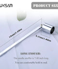 Bad Boy Stainless Steel Candle Snuffer With Super Long Handle And Slick Silver Plating, showcasing size 7.48 inches, ideal for snuffing candles.