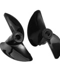 Power-Packed 2-Pack CNC Machined RC Boat Propellers For Forward And Reverse Motion Semisubmerged Design High-Performance