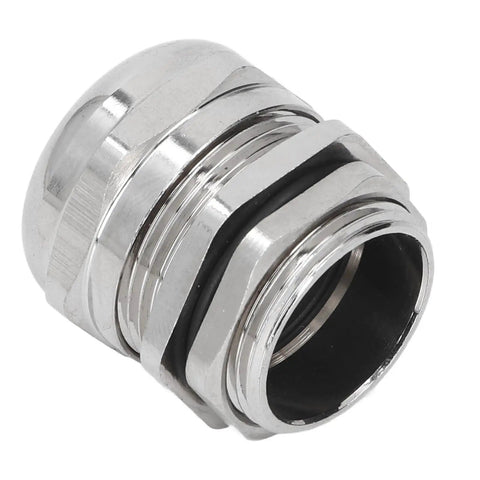 Rugged M25 Cable Gland Kit Adjustable 304 Stainless Steel Cord Grip IP68 Waterproof Strain Relief For 10-16mm Cables 3 Piece Metal Set