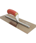 DuraFlex Finishing Trowel Pro Grade 14 By 5 Inch with 11 5/8 Inch Mounting and DuraSoft Handle Made in USA for plaster, drywall use
