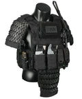 Samurai Tactical Armor Full Set For Plate Carriers And Chest Rigs, Complete Armor Kit displayed on a mannequin