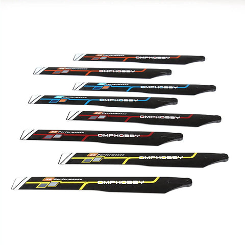 M2 EVO Main Blades Replacement Parts For RC Helicopters Orange OSHM2321O Pro Grade Rotor Blades in various colors