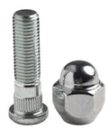 Premium Wheel Lug Stud Kit M12x1.5 For Hyundai Sonata Elantra Santa Fe And Kia Optima Sorento With Solid Steel Replace Bolts 28mm Hex 21mm two chrome lug studs