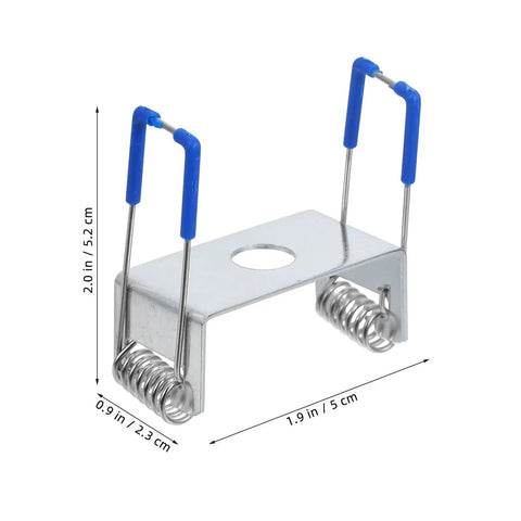 One of the 30 Pack Heavy Duty Spring Clips For 18x25mm LED Panel Lights Recessed Ceiling Mount Holders showing dimensions.