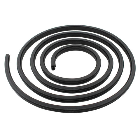 Front Driver And Passenger Side Door Weatherstrip Kit For Ford F150 Bronco 1980-1996 F-250 F-350 1980-1997 coiled view