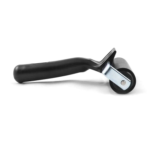 Sturdy 4 Inch Rubber Roller Workhorse For Tape, Print, Wallpapers, And Scrapbooks With Easy Grip Handle, Ergonomic Design