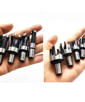 Premium 8 Piece Wood Plug Cutter Drill Bit Set Titanium Coated High Carbon Steel Go To Tool For Dowel Making In Woodworking