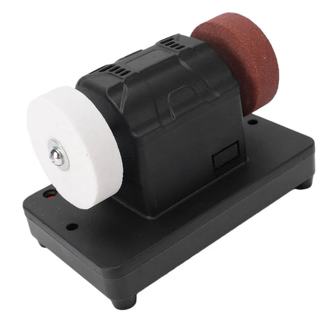 Jeffergarden Mini Bench Grinder With Two Wheels And Variable Speed Control Up To 6000Rpm Cordless Electric Tool Using 18V Lithium Battery for sharpening