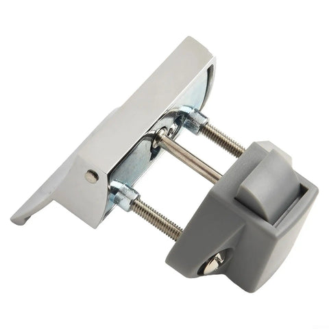 Rugged RV Cabinet Lock Knob With Push Latch for Camper Marine Cupboard Doors easy tool free install ABS metal handle