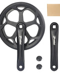 Crankset 170mm 48T Square Taper Aluminum Arm Ride Ready Universal Fit For City Fat EBikes And Folding Bikes 6 7 8 Speed Compatible Includes Chainring And Accessories, showing crank arm and chainring.