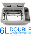 Score Crystal Clear Sound Back With This Digital Pro Vinyl Record Cleaner. 6L stainless steel ultrasonic cleaner for effective vinyl care.