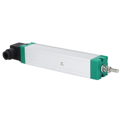 Electronic Ruler Displacement Sensor With IP67 Stainless Steel Body For Precise Linear Position Measurement In Industrial Automation, Plug Type Connection, Low Noise Output, Tough As Nails Ready For Rough Environments