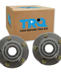 Two Piece Rear Wheel Bearing And Hub Assembly Set For Mitsubishi Lancer 2004-2006 And Outlander 2003-2006